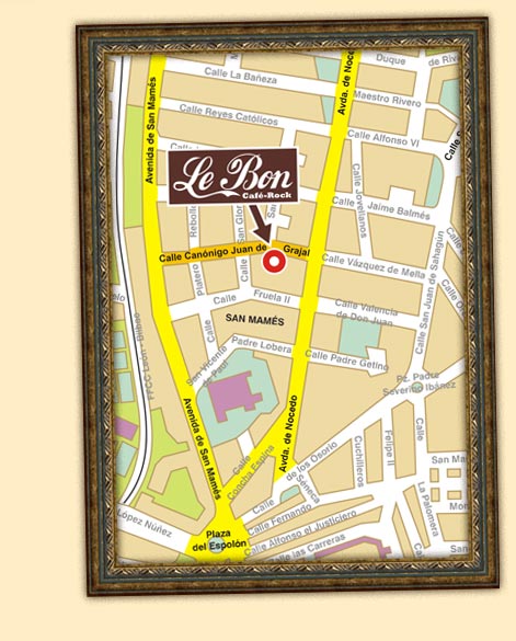 Mapa LeBon
